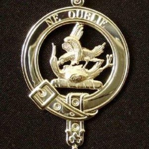 Graham Scottish Clan Crest Badge in Solid Sterling