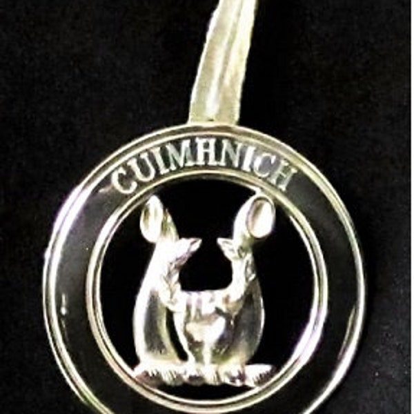 Scottish Clan Armiger Badge in Solid Sterling Silver