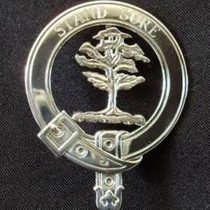 Anderson Scottish Clan Crest Badge in Solid Sterling Silver