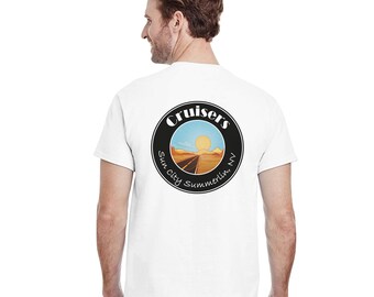 Cruisers SCS Heavyweight Unisex Crewneck T-shirt Black Logo