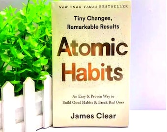 Atomic Habits Paperback | James Clear Self-Help Book | Good Habits, Personal Growth, Productivity & Success