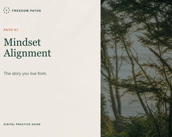 Mindset Alignment Digital Workbook: Guided Reflection for Personal Growth (PDF)