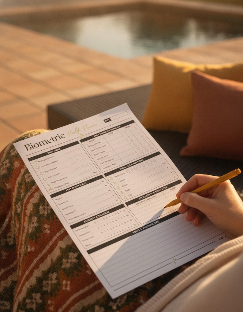 Workout Tracker Examples Fitness Log Template and Sleep Tracker, Workout Readiness PDF, Recovery ...
