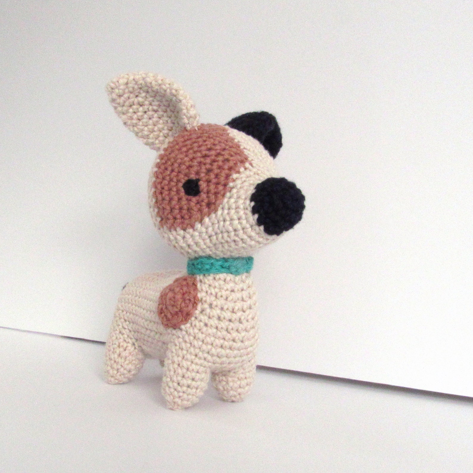 Amigurumi Jack Russell Terrier Puppy. Crochet Dog Gift for - Etsy