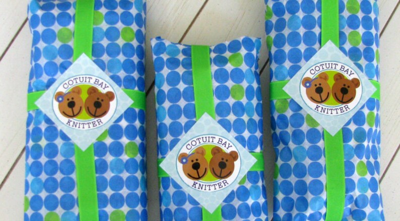 Knitted toy plush bear I love you gift for baby toddler toy image 9