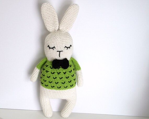 crochet bunny doll