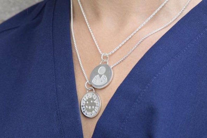 Sterling Silver Covid-19 Charms