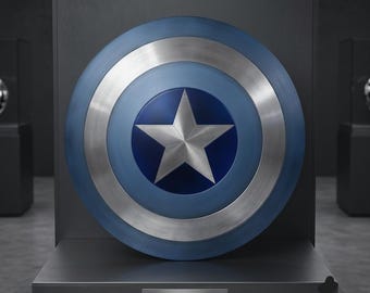 Captain America Shield Replica – Metal Cosplay Prop, The First