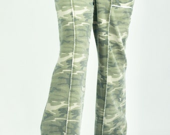 camouflage fleece sweatpants
