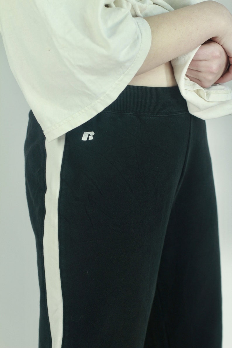 White Stripe Lounge Pants Medium