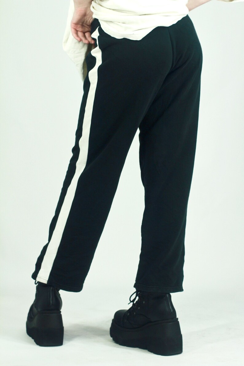 White Stripe Lounge Pants Medium