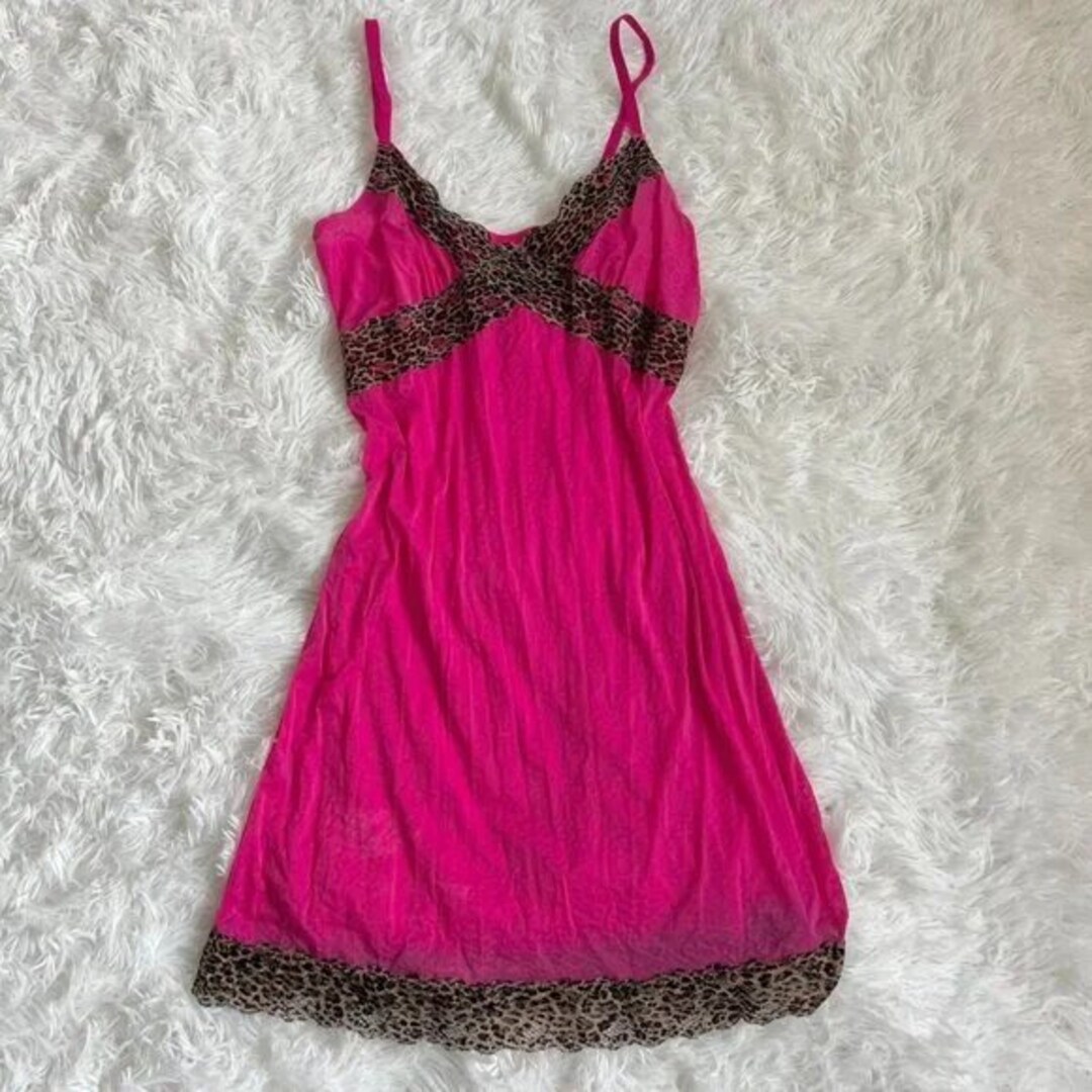 Honeydew Women's Pink and Brown Lace Mesh Nightgown Slip Etsy
