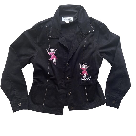 Vintage Bling Betty Boop Jacket- Medium