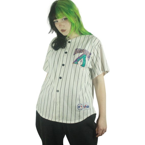 Pinstripe Arizona Diamondback Baseball Jersey - Me