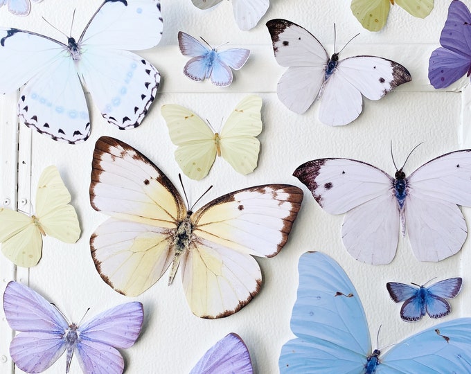 Fairy Tale paper butterfly decor, nursery, baby shower, home decor