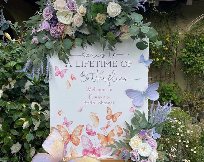 Goliath paper butterflies