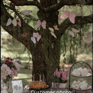 Butterfly Garland Floating Decor