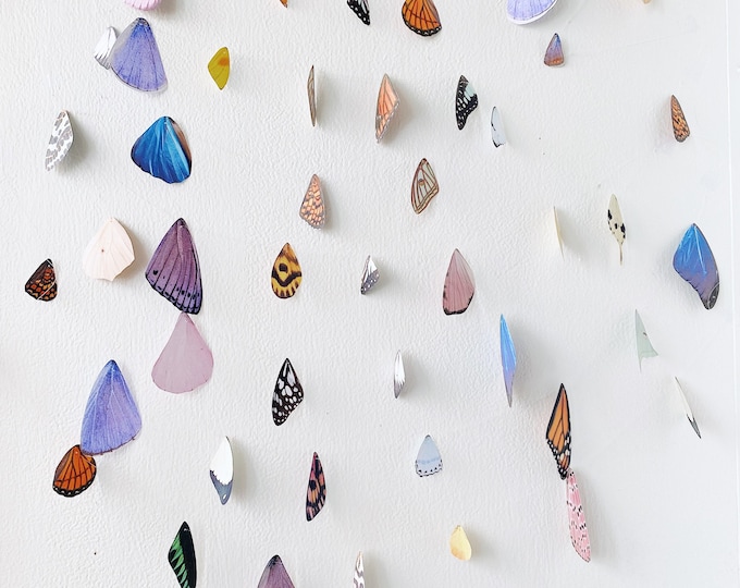 Paper Butterfly wing garland set of 4