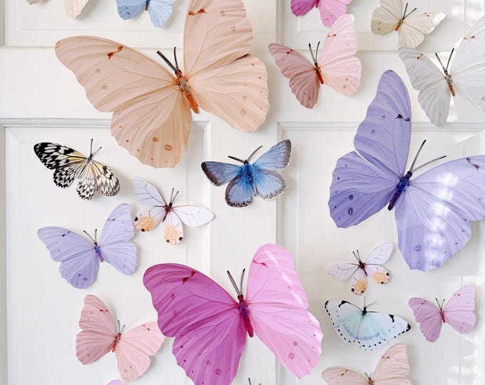 Fairy Dust Paper butterflies