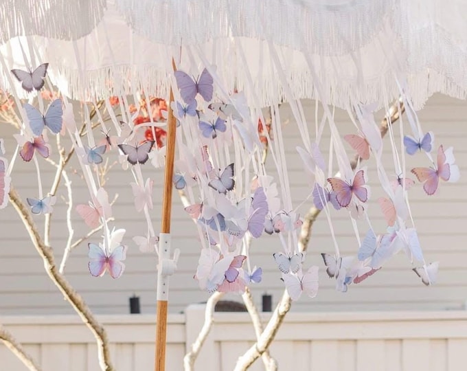 250 Petite Pastel Paper Butterflies: Elegant Decor for Weddings, Nurseries, Invitations & Walls