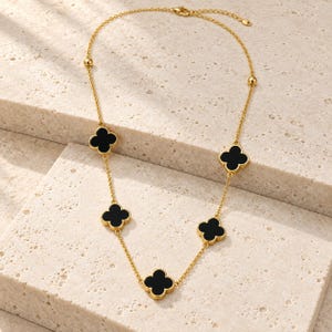 Van cleef alhambra black necklace - Etsy 日本
