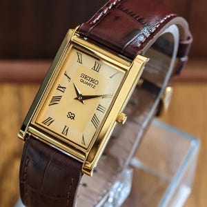 Vintage seiko tank gold - Etsy 日本