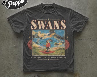 Swans Band Tee Experimental American Rock Group New York Michael