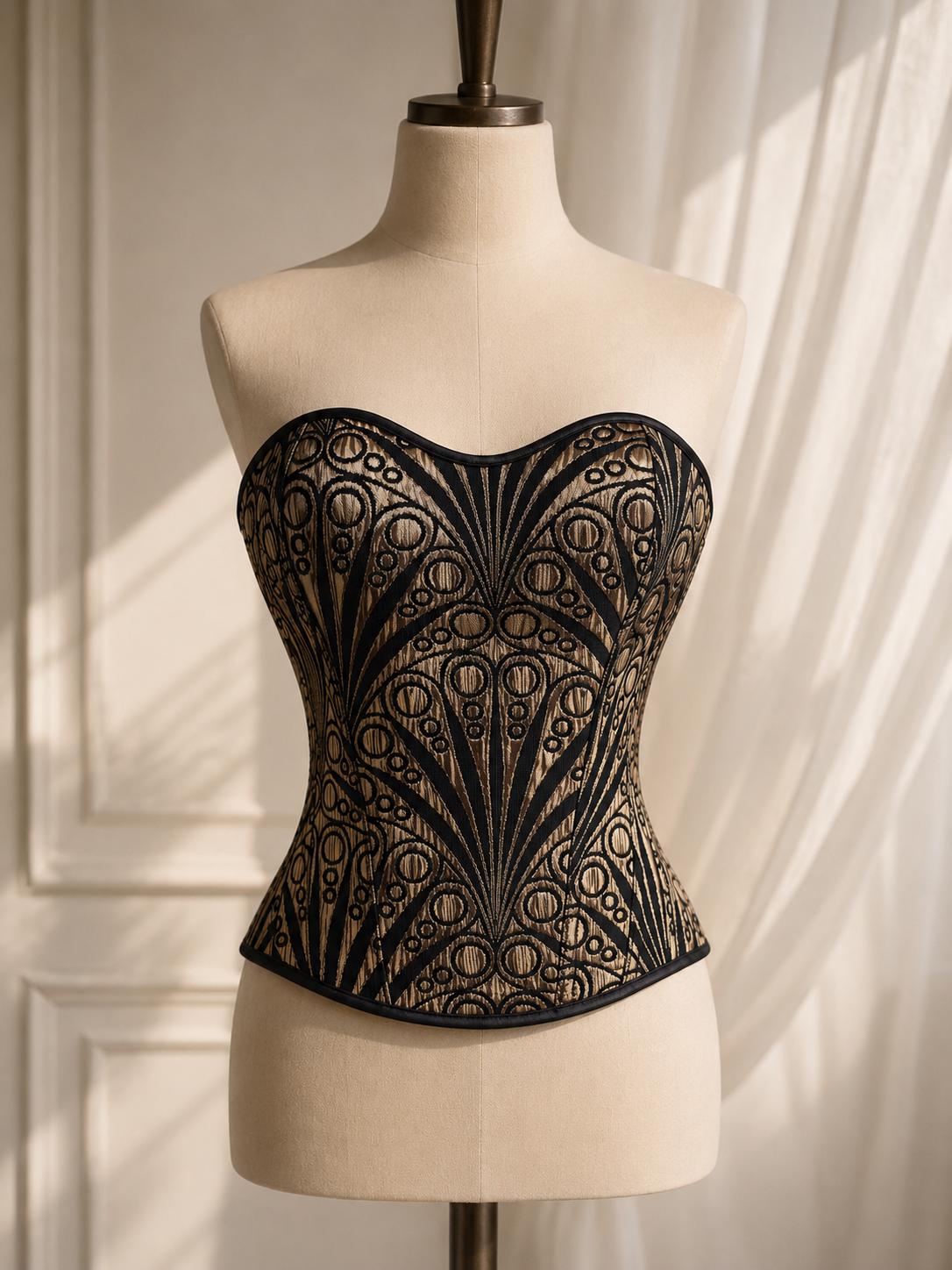Vintage Corset Bustier - Etsy