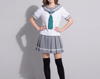 Women's Costume Set | Japanese Inspired Cosplay Outfit | Halloween Party Wear