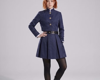 Women's Anime Inspired Costume | Pleated Skirt Outfit | Cosplay Convention Wear