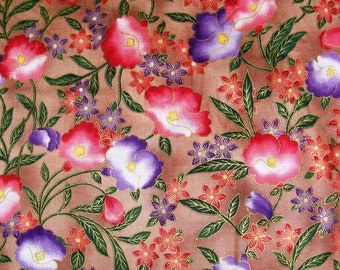Maywood Studio Jasmine Floral fabric by the yard..OOP,Rare