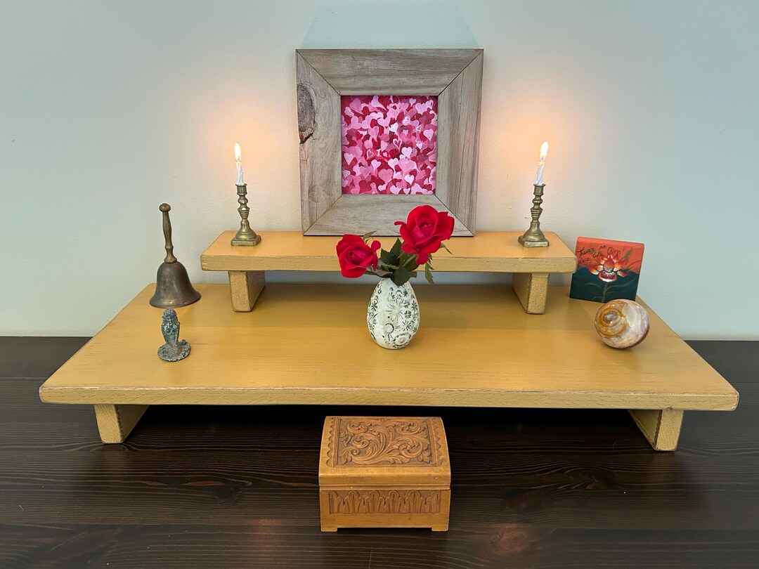 Spiritual Altar Table - Handmade From Reclaimed Materials - Etsy