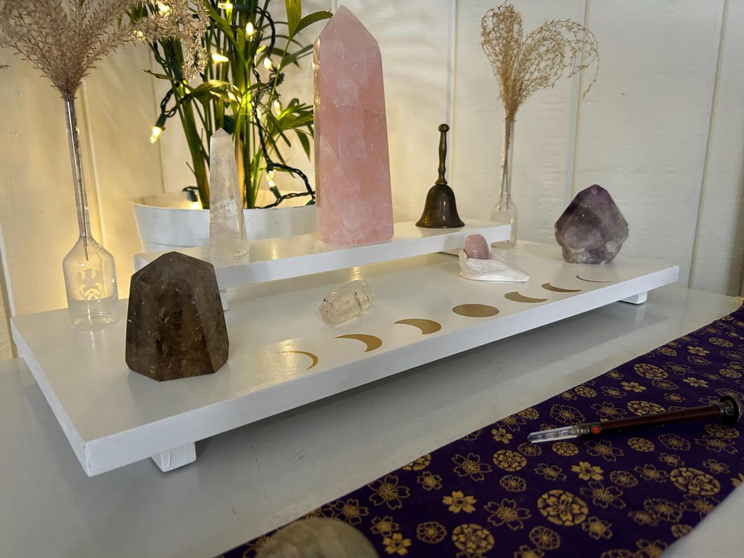 Witch Altar Table - Handmade From Reclaimed Materials - Low Profile - Etsy