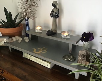 Spiritual Altar Table - Handmade Reclaimed: Spiritual Meditation Shrine