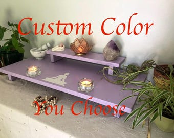 Custom Color Altar -Re-incarnated wood