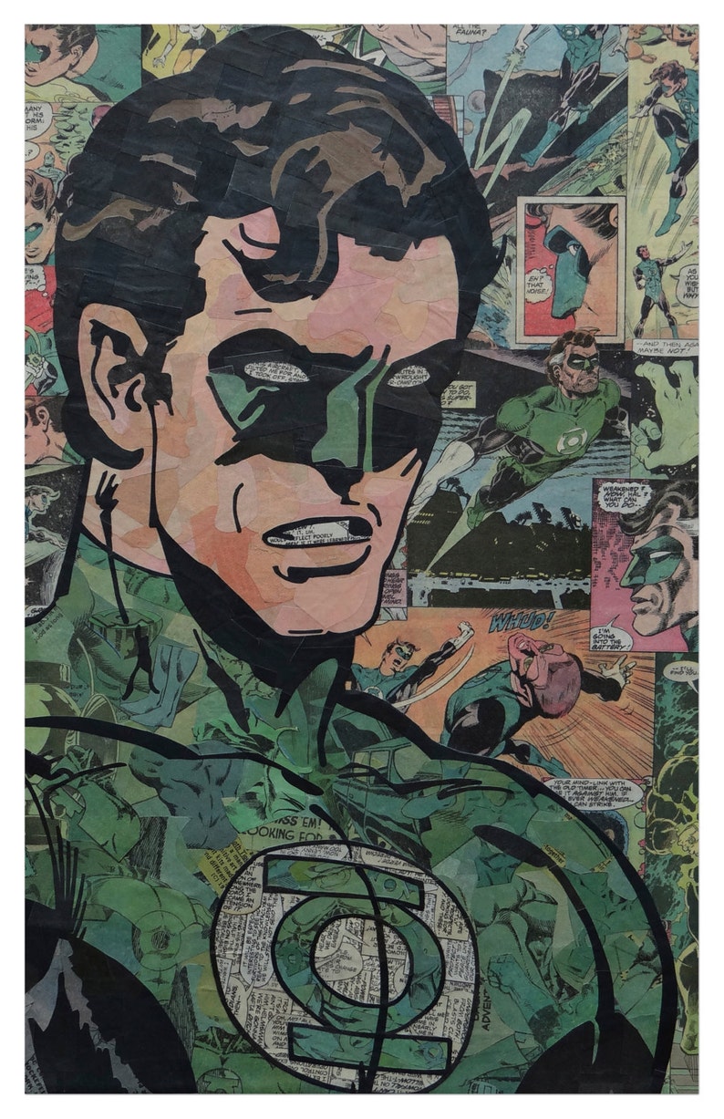 Green Lantern Print 11x17 image 1