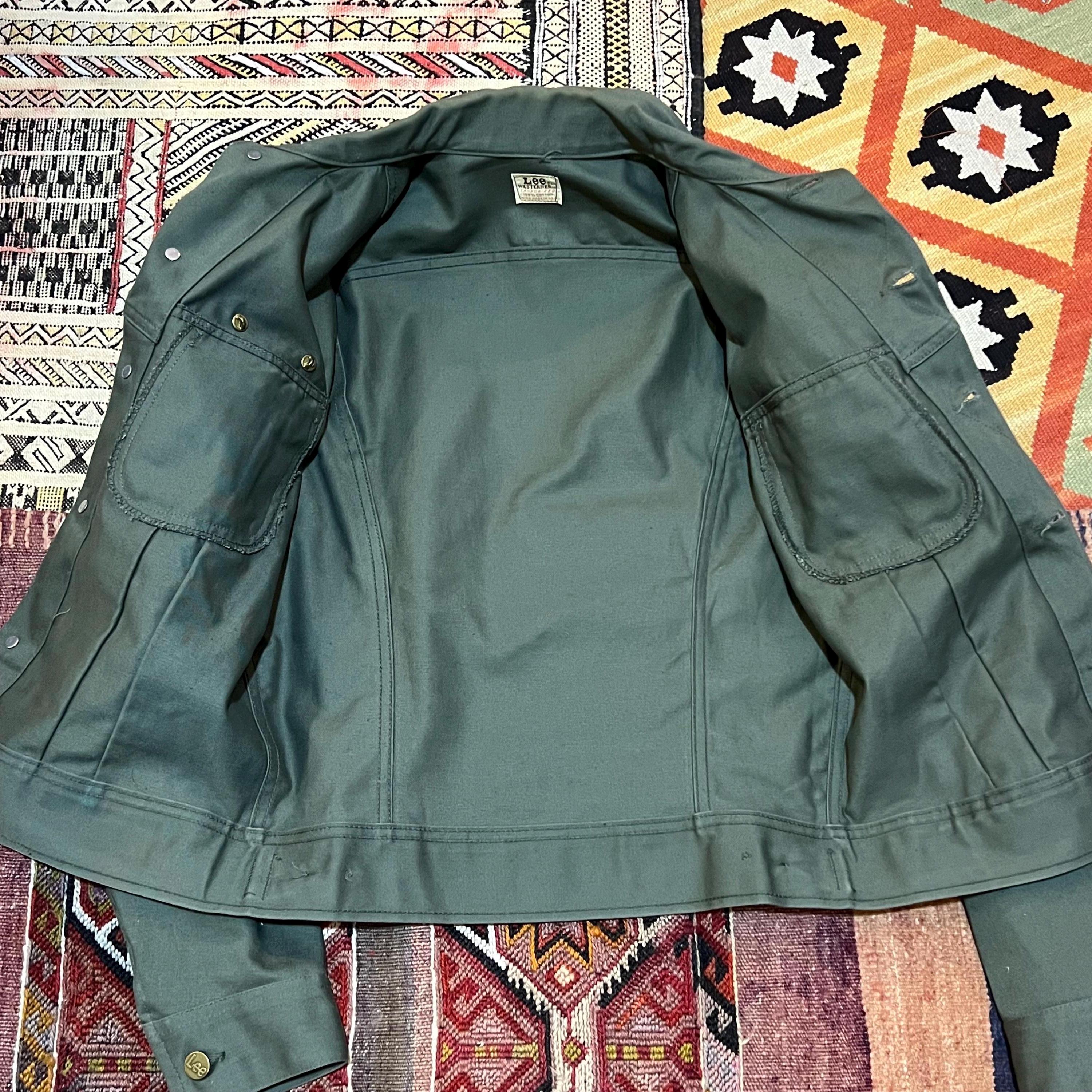 Vintage 1960s Lee Westerner Jacket: Colorado Game Warden Uniform