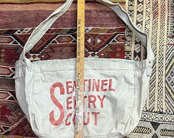 Vintage Newspaper Delivery Bag, Satchel. Sentinal Sentry Scout - Etsy