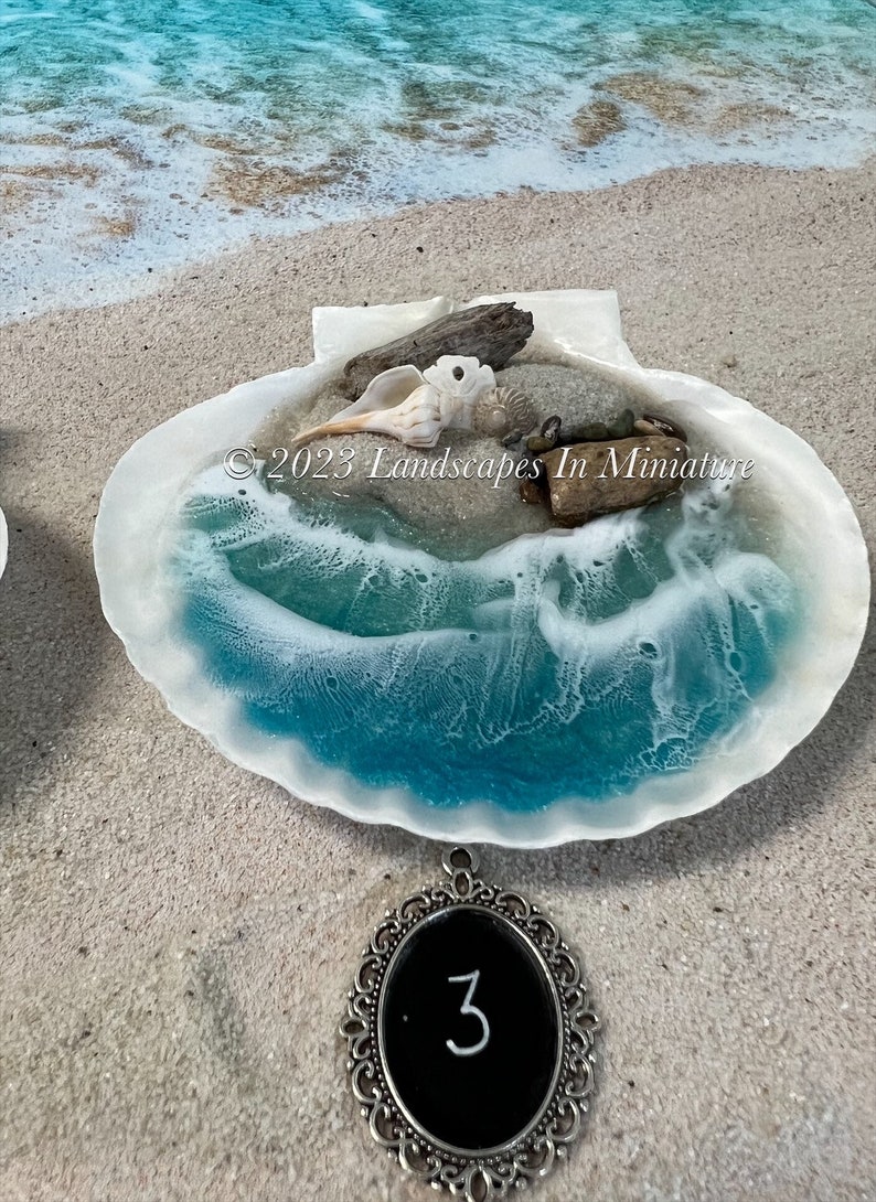 Beach Scene in Real Seashell 3-D Sand Beach Therapy, Shells 1-3 by Landscapes In Miniature image 6