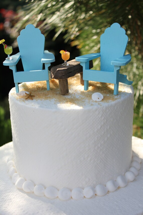 items similar to beach theme wedding cake topper jimmy