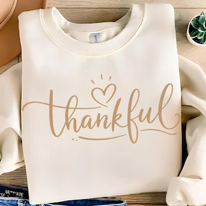 Tacksam PNG, T-shirtdesigner, Thanksgiving PNG, Höst PNG, Höst PNG, Tacksam, Tacksam, Välsignad PNG, Tacksam skjorta, Digital nedladdning