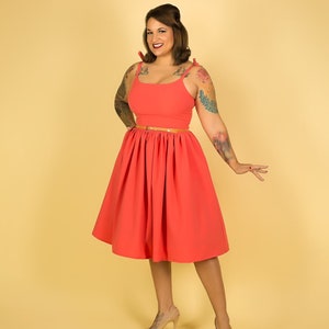 Jojo Dress in Coral image 1