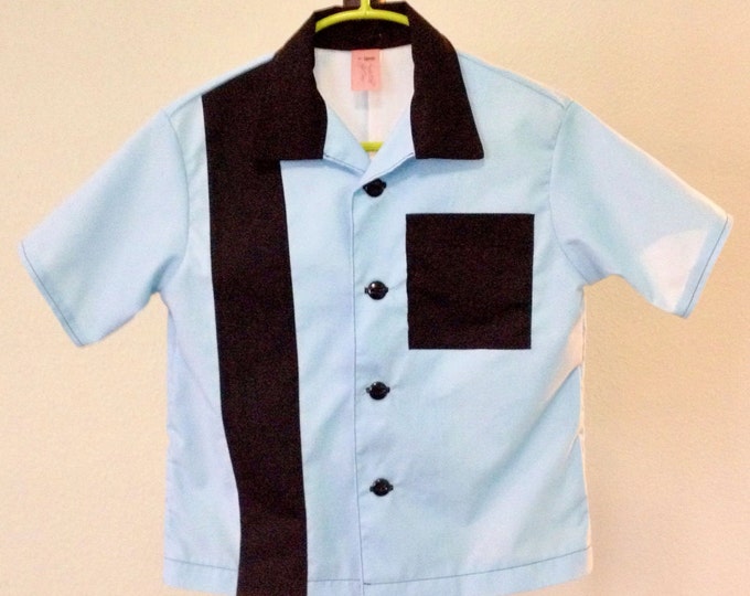 Boys' Bowling Shirt Custom Handmade Vintage Reproduction Etsy