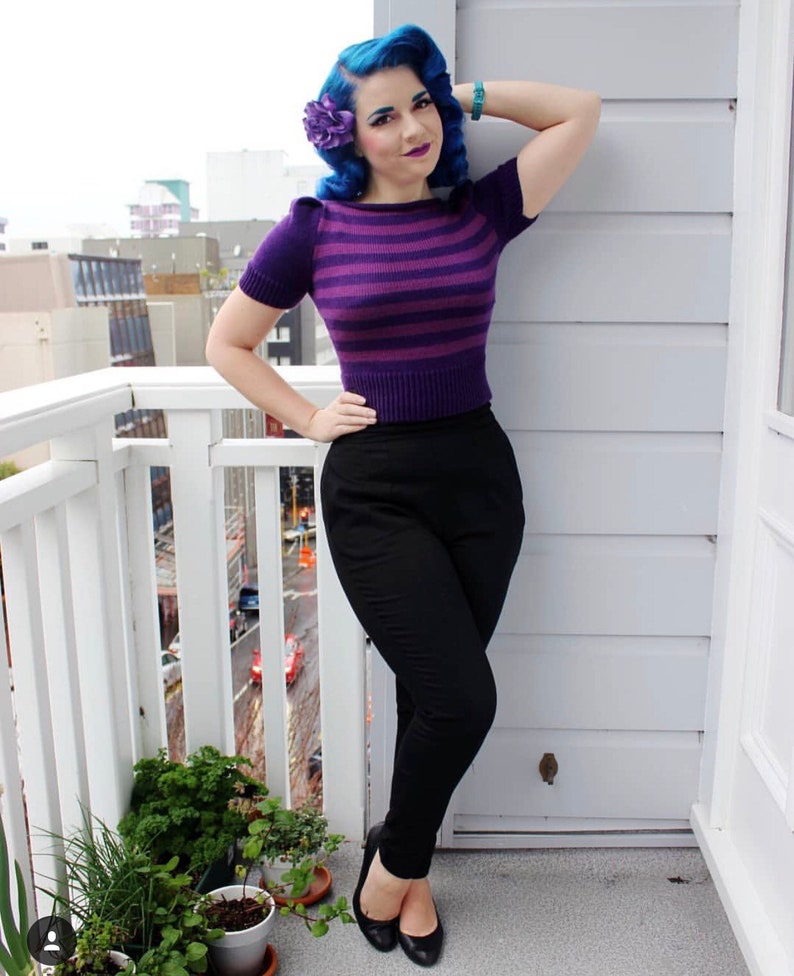 Cheshire Striped Sweater Etsy