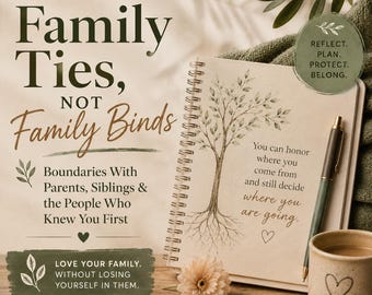 Family Ties, Not Family Binds: Boundaries With Parents, Siblings & the People Who Knew You First — Boundaries Series (Journal 4 of 6)