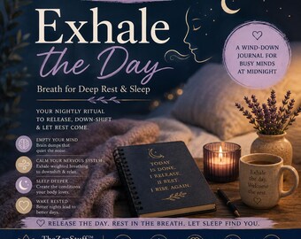 Exhale the Day: Breath for Deep Rest & Sleep — Breathe, Beloved Series (Series 4 - Journal 4 of 5)