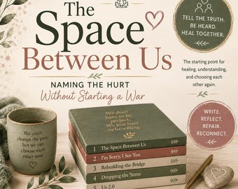 The Space Between Us: Naming the Hurt Without Starting a War — Mending Us Series (Series 3 - Journal 1 of 5)