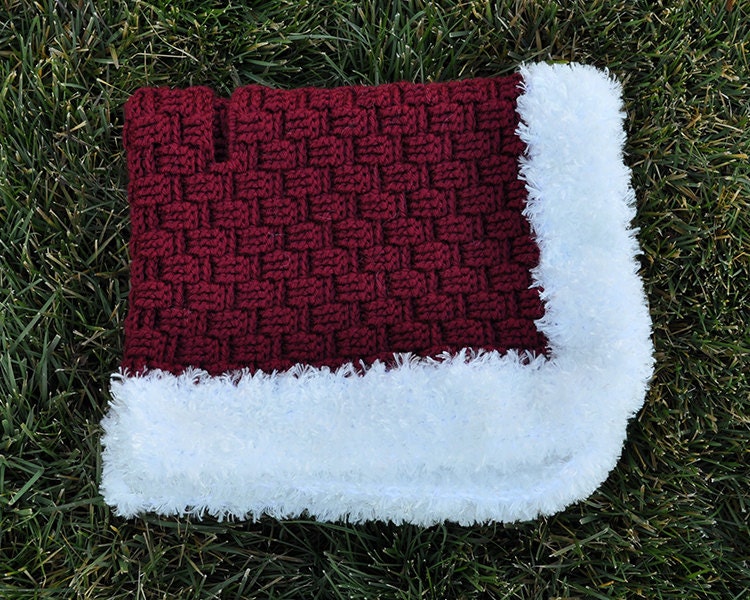 Crochet Pattern Santa Baby Car Seat Blanket US & UK Terms - Etsy