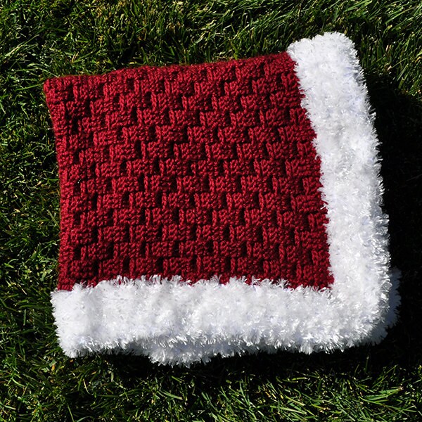 Crochet Pattern 2 Sizes Santa Baby Throw Blanket Baby Etsy