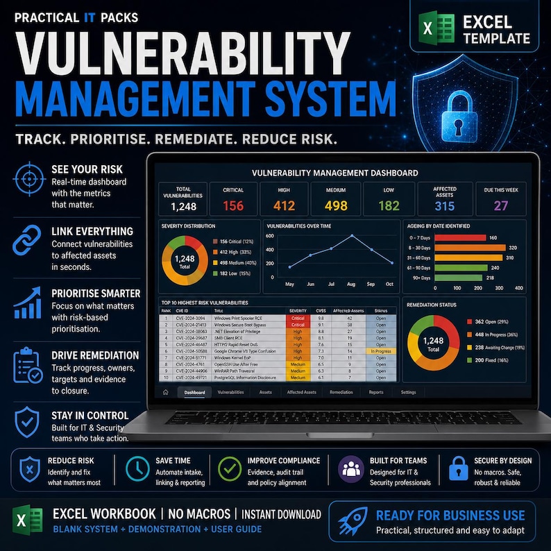 Vulnerability Management System product preview